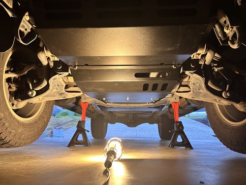 Customer photo review of Bash Plates For Mitsubishi MQ & MR Triton