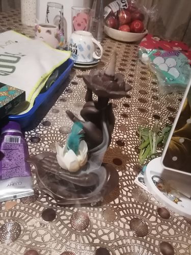 Customer photo review of Corresponde a los 10 conos de regalo por la compra de la cascada