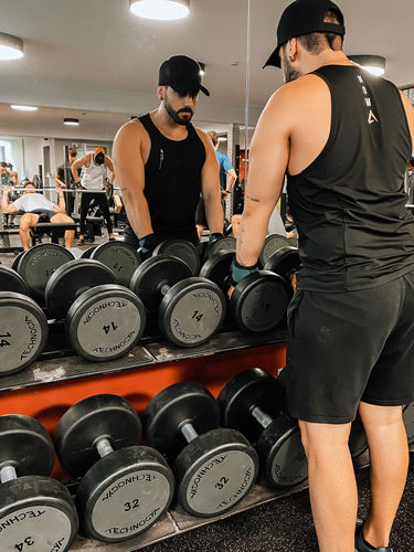Customer photo review of Powered Tank Top - Black