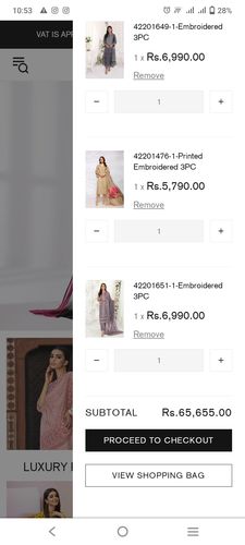 Customer photo review of 42201804-Printed Embroidered 3PC