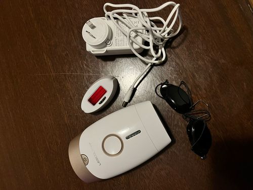 Customer photo review of Depiladora Láser Definitiva™