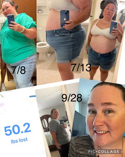 Customer photo review of Custom meal Plan