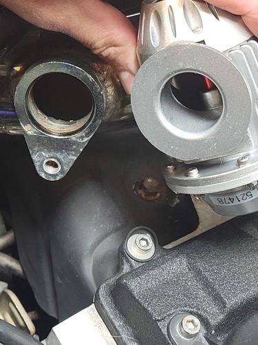 Customer photo review of MR2Heaven HKS Blow Off Valve Adapter