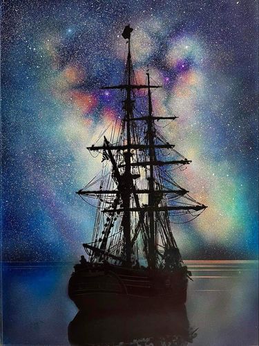 Customer photo review of Classroom in a Box: 'Stargazer' project (no paint or tools)