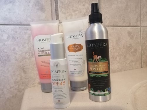 Customer photo review of Tropical Fruits Face & Body Cream