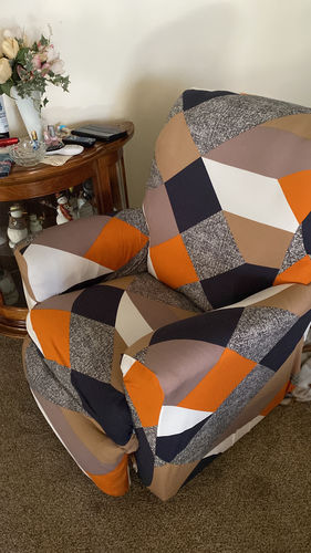 Customer photo review of Cabrexa© 1 Seater Recliner Covers