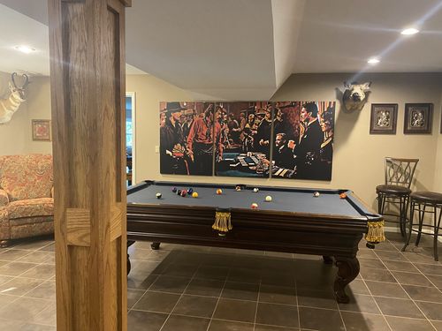 Customer photo review of Tombstone Winner Canvas Sets