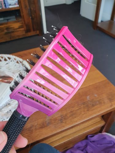 Customer photo review of My Sensory Space Detangler Hairbrush