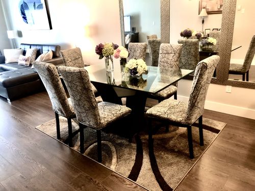 Customer photo review of Cabrexa© Dining Chair Covers