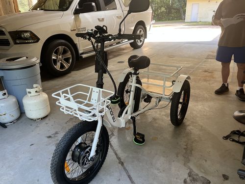 Customer photo review of Eunorau Trike Step Through Electric Bike
