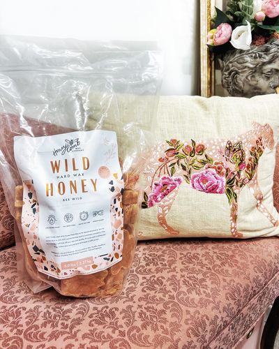 Customer photo review of Wild Honey Hard Polymer Film Wax 5lb