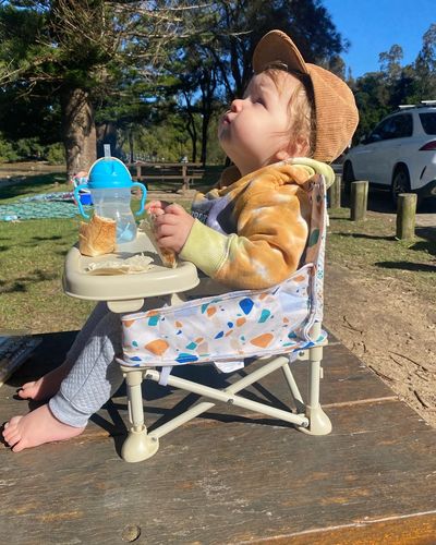 Customer photo review of Charlie baby chair v2