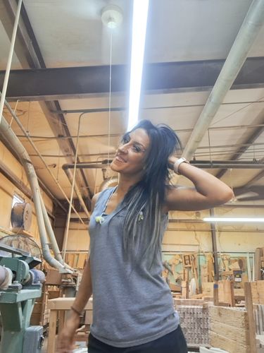 Customer photo review of Sunny Hair Tape Hair Extensions Balayage Black and Silver Highlights #1b/silver/1b