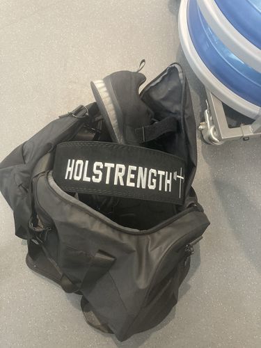 Customer photo review of HolStrength 10MM Lever Suede Belt