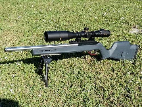 Customer photo review of SNIPER WKP 4-16X50 SAL Hunting Side Parallax Adjustment Glass Etched Reticle Red Green Illuminated with Bubble Level Rifle Scope