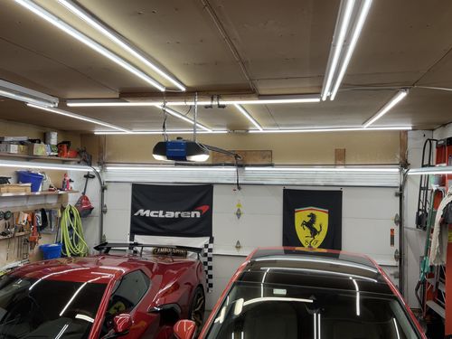 Customer photo review of 60W 8ft V-Shaped T8 Integrated LED Tube - Clear