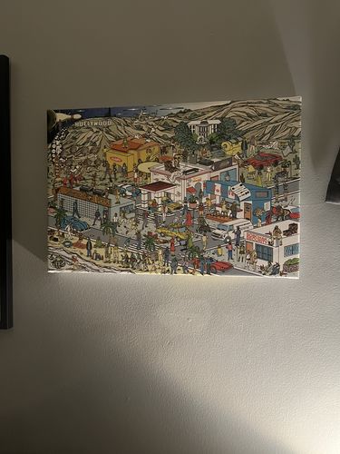 Customer photo review of Lebowski Waldo Canvas 24x16