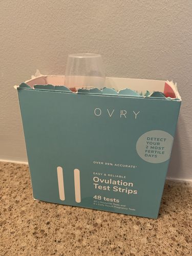 Customer photo review of Ovulation Test Strips