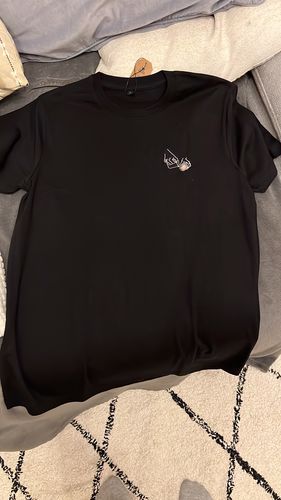 Customer photo review of Latte Art | Besticktes Oversized Organic Bio Baumwoll-T-Shirt