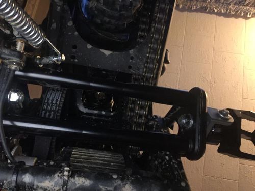 Customer photo review of Sur-Ron Peg Brace