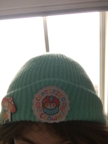 Customer photo review of Certified Clown Beanie