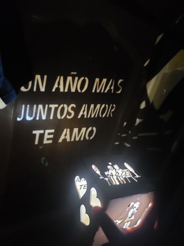 Customer photo review of Proyector Romántico