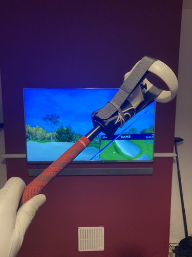 Customer photo review of DriVR - VR Golf Club Handle Accessory - Rift S, Meta Quest / Quest 2