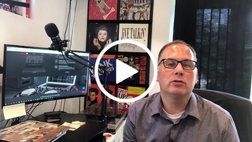Customer video review of 12" Vinyl Record Display Frame - LP Wall Storage