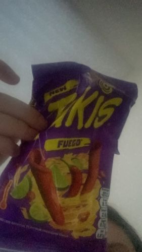 Customer photo review of Takis Fuego Hot Chili Pepper & Lime Tortilla Chips - 55g