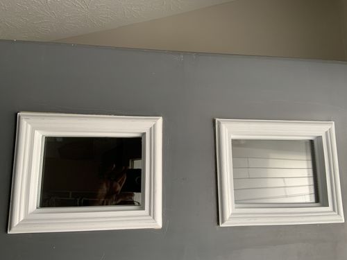 Customer photo review of Clear 1 Lite Glass and Frame Kit (8" x 10" Frame Size)