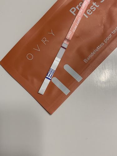 Customer photo review of Pregnancy Test Strips (Ultra-Sensitive)