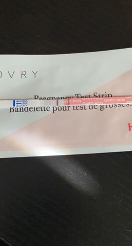 Customer photo review of Pregnancy Test Strips (Ultra-Sensitive)