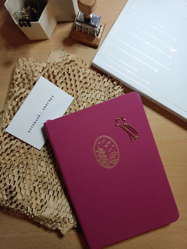 Customer photo review of Tsuki ‘Kyoto’ Limited Edition Bullet Journal ☾