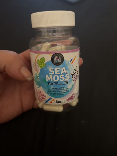 Customer photo review of Sea Moss Irish Moss Capsules- 30 Day Supply