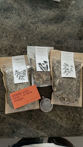 Customer photo review of Liver Support Tea