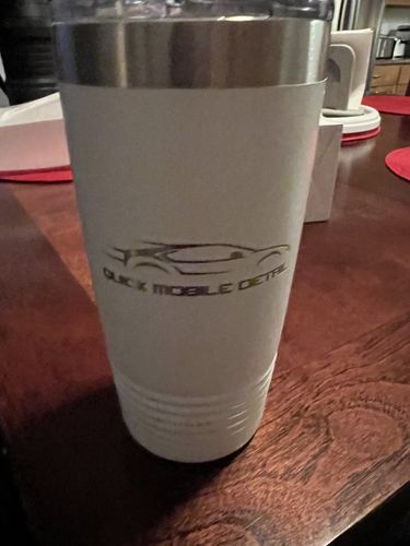 Customer photo review of (6) 20 oz. Custom Engraved Tumblers