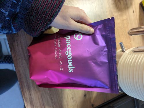 Customer photo review of rainbow dust