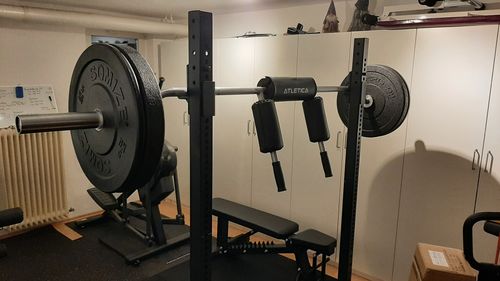 Customer photo review of Safety Squat Bar
