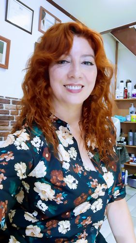 Reseña con foto de un cliente sobre Henna Jamila Hair