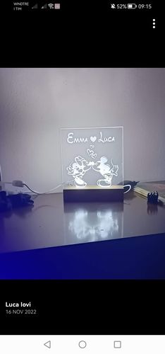 Customer photo review of Lampada Topolino