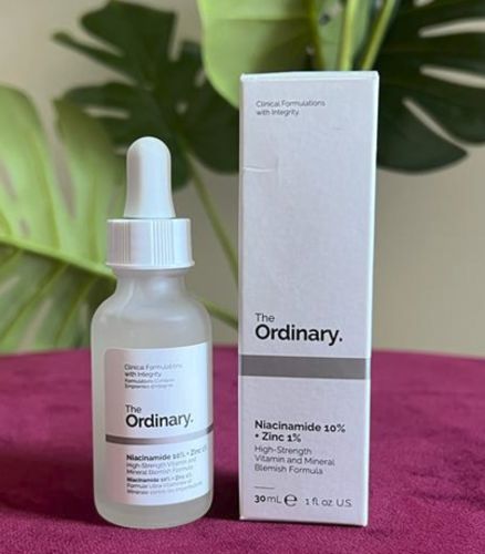 Customer photo review of The Ordinary Niacinamide 10% + Zinc 1% (30mL)