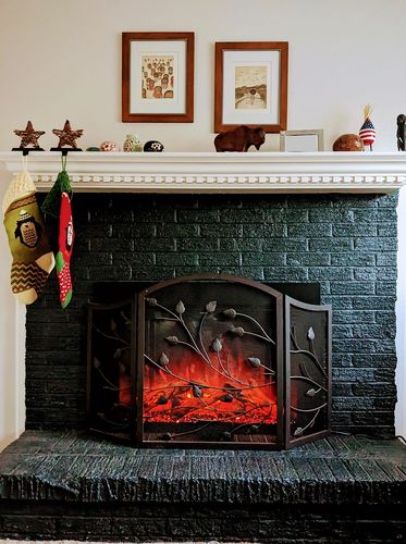 Customer photo review of Modern Flames Redstone 36" Built In Electric Firebox Insert
