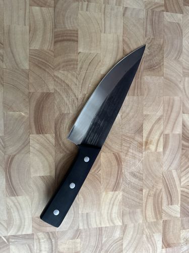 Customer photo review of Handgeschmiedetes Allzweckmesser