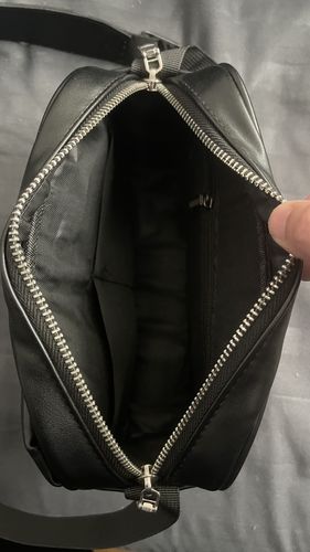 Customer photo review of MILANO LEATHER SLING BAG