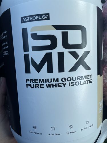 Customer photo review of Iso Mix Pure Whey Isolate Protein - AstroFlav