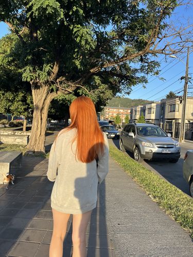 Reseña con foto de un cliente sobre Pack 3 Hennas Jamila Hair - Cobrizo Natural y Duradero 👩🏼🦰