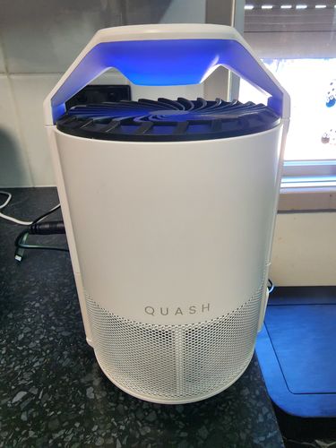 Customer photo review of Quash UV Indoor Insect and Mosquito Trap - White