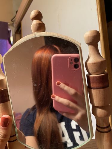 Reseña con foto de un cliente sobre Pack 2 Hennas Jamila Hair - Cobrizo Natural y Duradero 👩🏼🦰