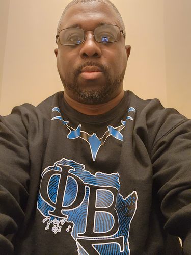 Customer photo review of Phi Beta Sigma Fraternity Wooden Watch with Engraved Gift Box