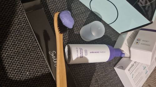 Customer photo review of Whitening Serum